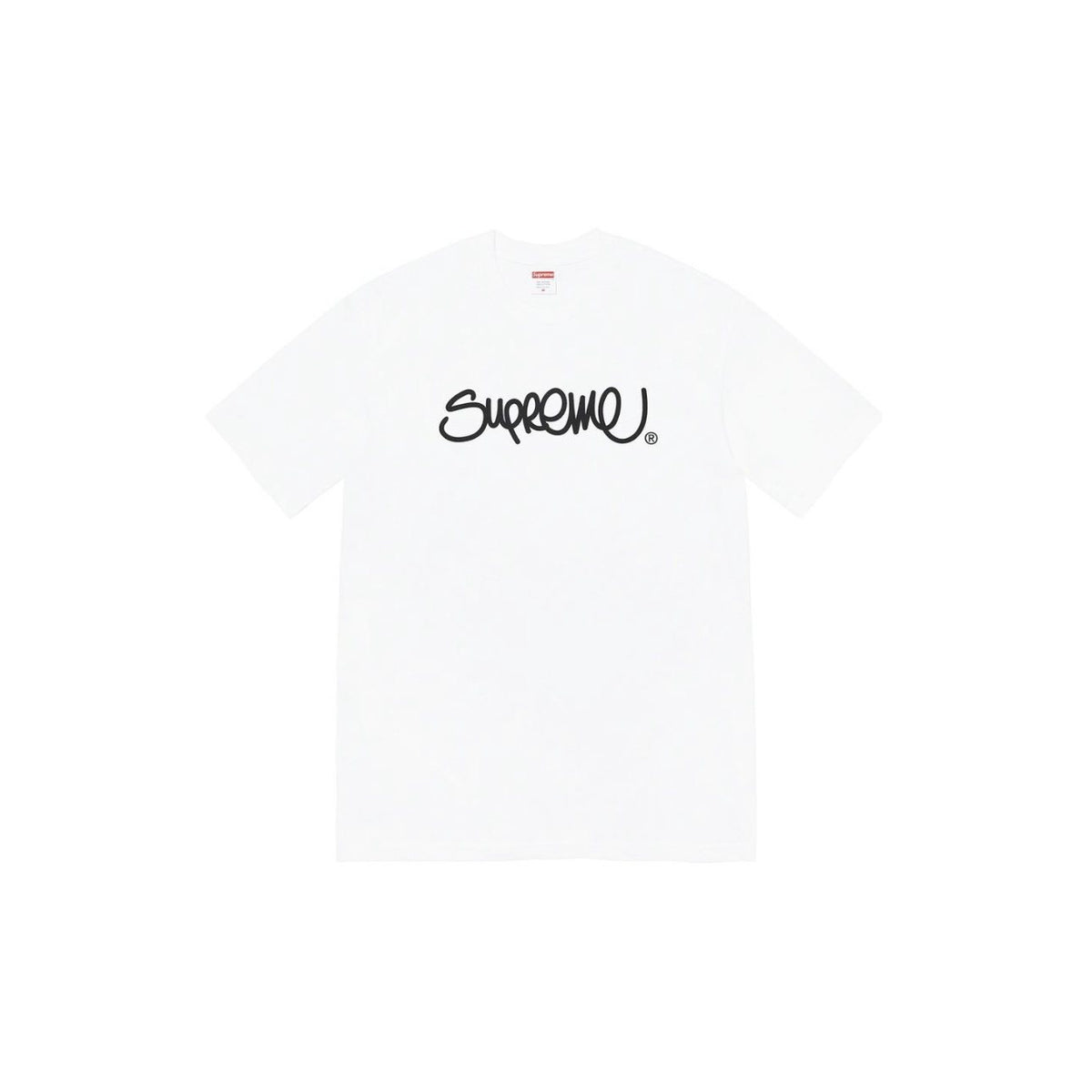 Supreme Handstyle Script Graphic T-Shirt — front